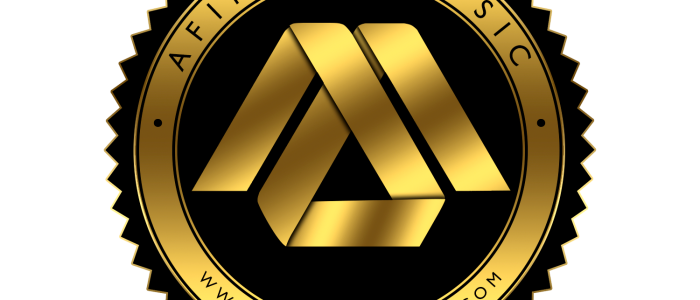 Afinarte Music LLC – Logo profesional de estudio musical, branding y producción de audio