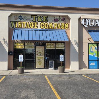 T&E Brújula Vintage – Decoración Retro, Navegación Clásica y Estilo Antiguo