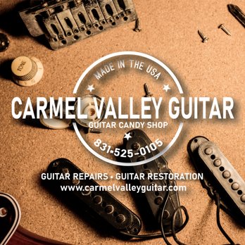 Guitarra acústica en Carmel Valley, California – Paisaje musical y sonido de calidad
