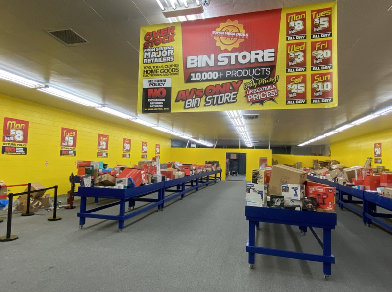 Super Mega Deals Bin Store: Ofertas increíbles en productos de segunda mano y descuentos exclusivos online