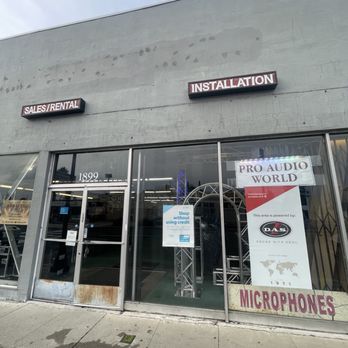 Pro Audio World: Equipos de Audio Profesional, Micrófonos y Altavoces para Estudio y Sonido de Alta Calidad