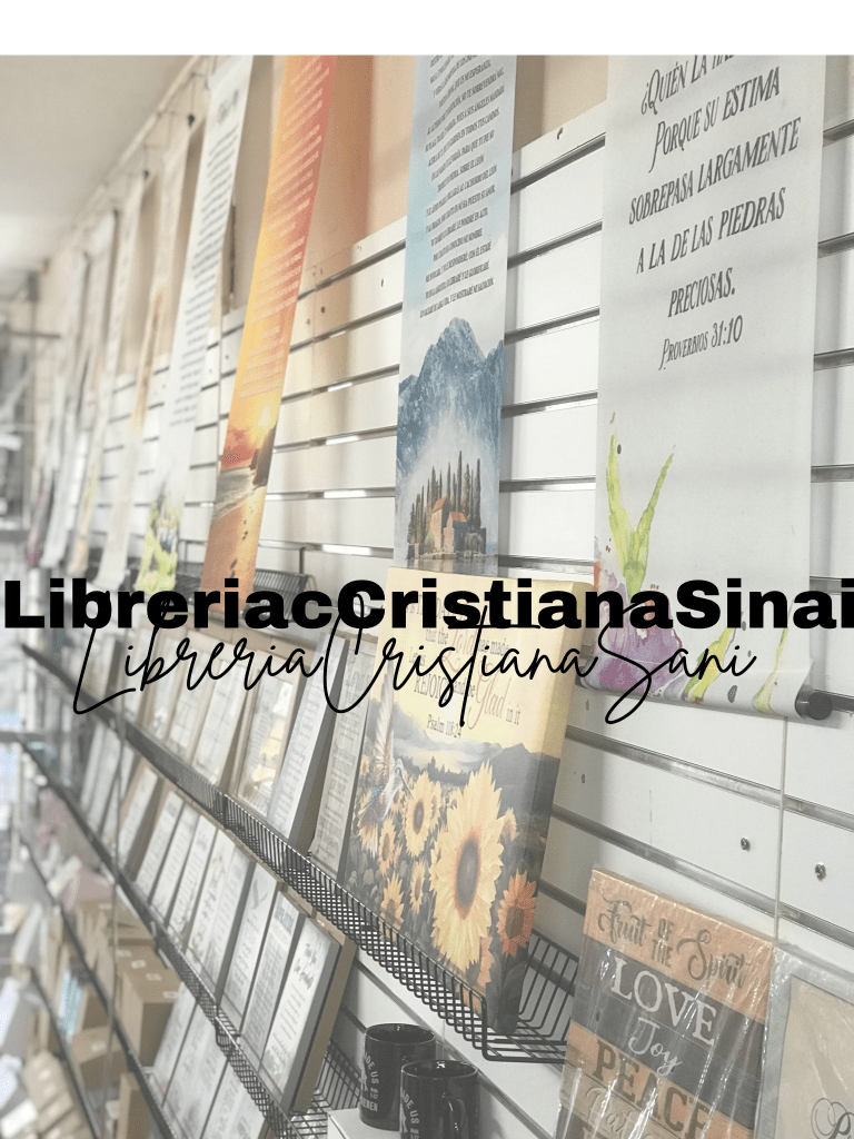 Librería Cristiana Sinai – Libros Bíblicos, Devocionales y Regalos Religiosos en Línea