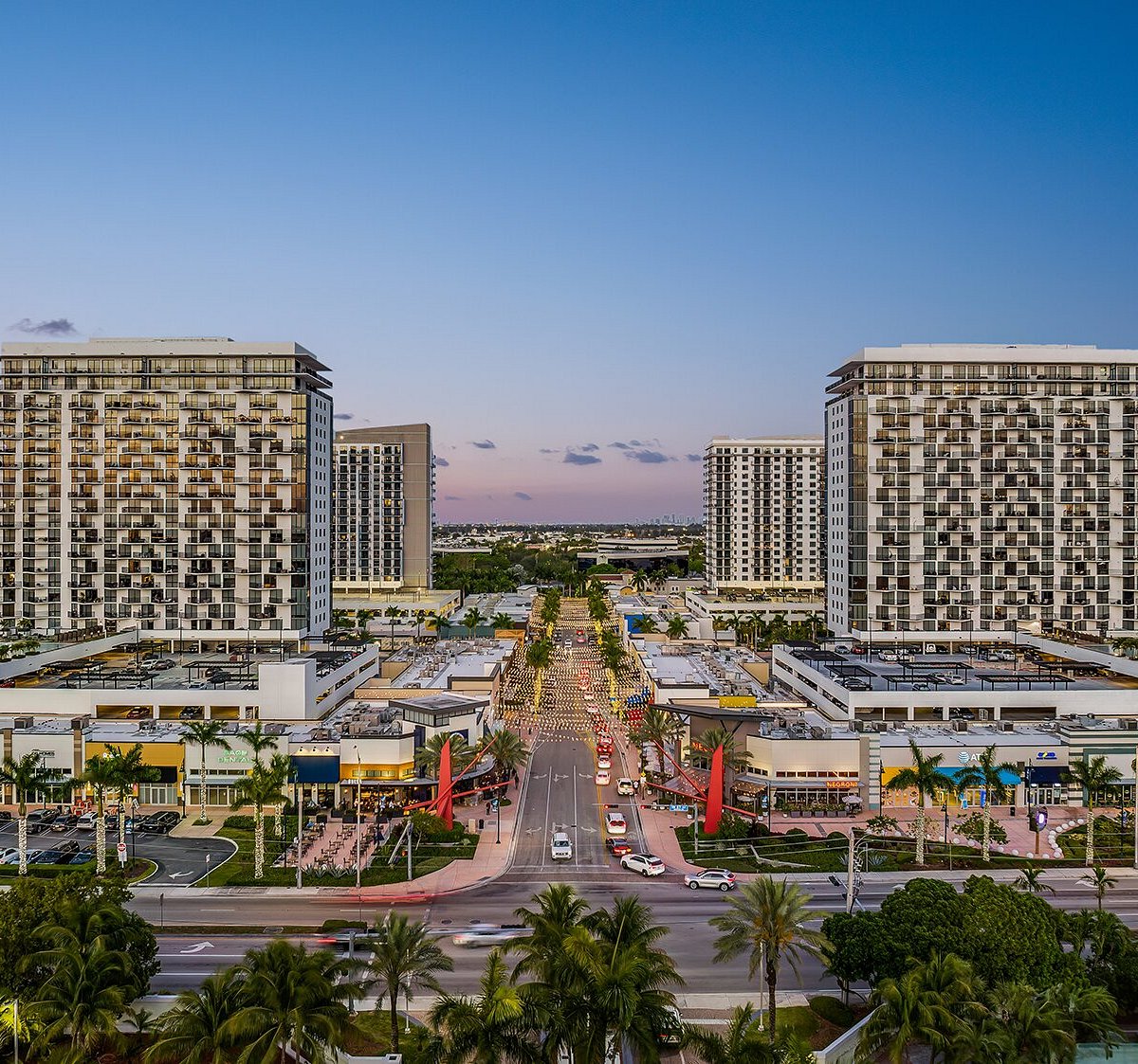 Downtown Doral: Vibrante Centro Urbano de Miami con Compras, Restaurantes y Vida Nocturna