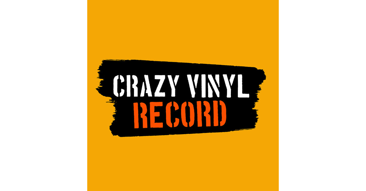 Vinilo Crazy: Disco de vinilo colorido y psicodélico, colección única de música retro