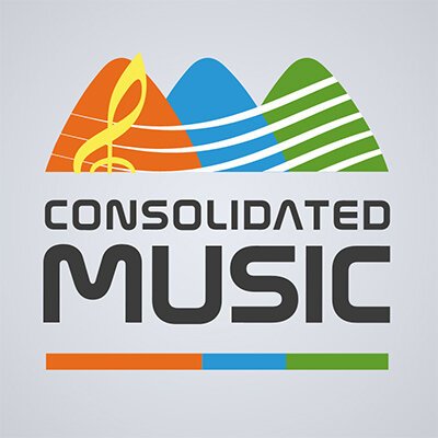 Consolidated Music Co: Logo corporativo y estilo musical contemporáneo