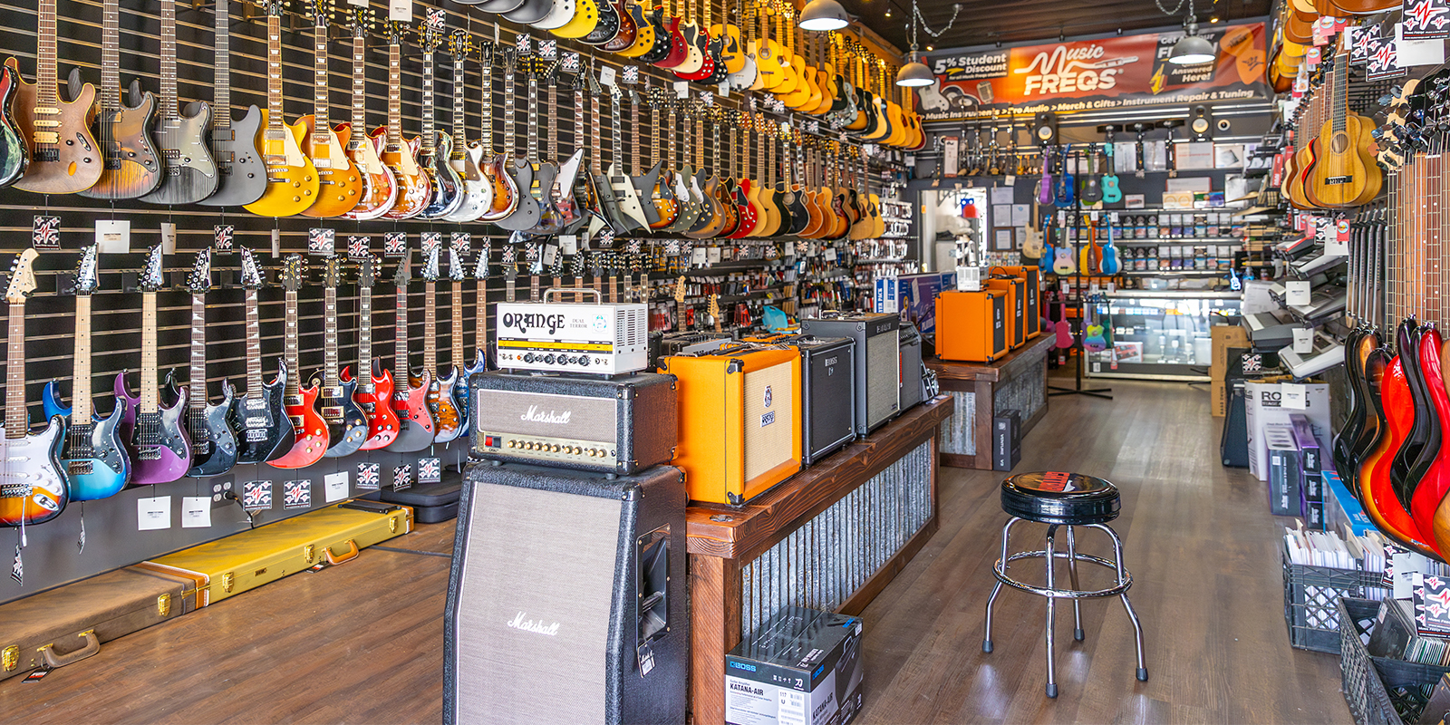 Music Freqs – Tienda y Reparación de Instrumentos Musicales | Servicio Profesional